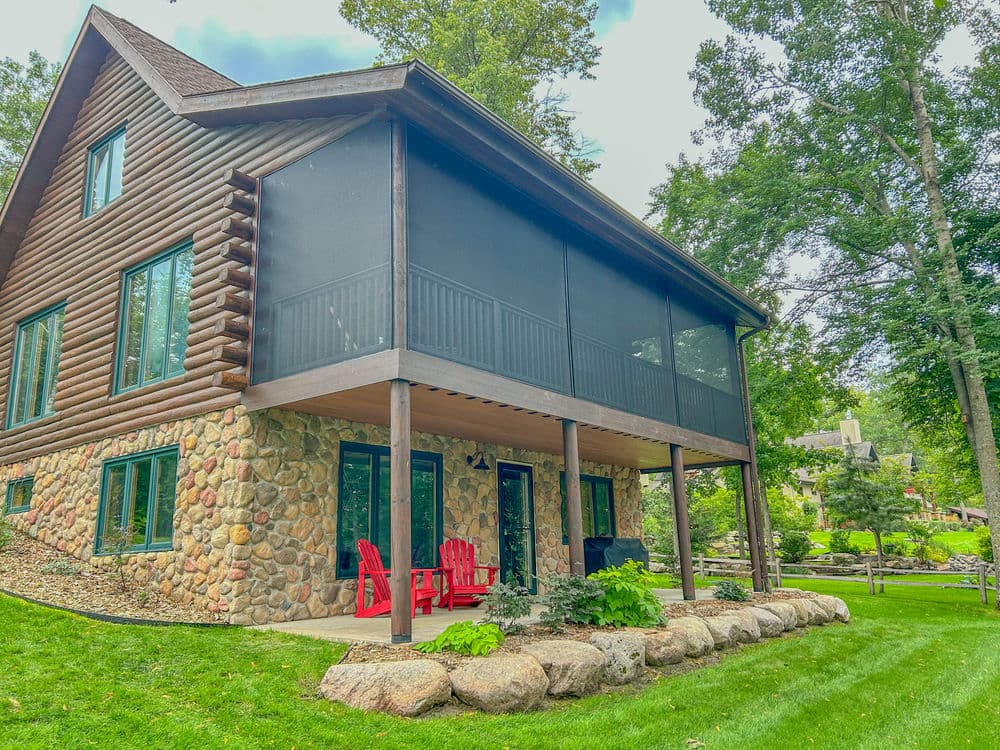Stunning Cabin and Deck Renovation in Minnesota